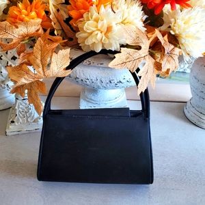 Black Satin Evening bag